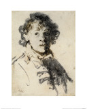 Self-Portrait with Mouth Open