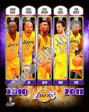 2010-11 Los Angeles Lakers Team Composite