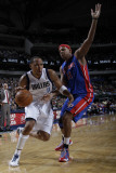 Detroit Pistons v Dallas Mavericks: Shawn Marion and Charlie Villanueva