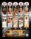 2010-11 San Antonio Spurs Team Composite