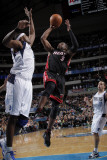 Miami Heat v Dallas Mavericks: Dwyane Wade and Brendan Haywood