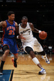New York Knicks v Washington Wizards: Andray Blatche and Wilson Chandler