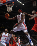 Toronto Raptors v Detroit Pistons: Ben Wallace and Ed Davis