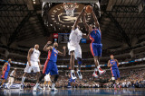 Detroit Pistons v Dallas Mavericks: Brendan Haywood and Ben Gordon
