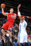 Los Angeles Clippers v Denver Nuggets: Blake Griffin and Nene