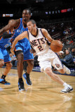 Oklahoma City Thunder v New Jersey Nets: Jordan Farmar and Serge Ibaka