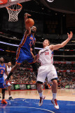 New York Knicks v Los Angeles Clippers: Ronny Turiaf and Blake Griffin
