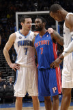 Detroit Pistons v Orlando Magic: JJ Redick and Ben Gordon
