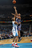 Charlotte Bobcats v New Orleans Hornets: Boris Diaw and David West