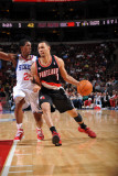 Portland Trail Blazers v Philadelphia 76ers: Brandon Roy and Louis Williams