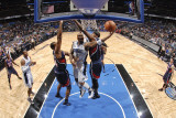 Atlanta Hawks v Orlando Magic: Quentin Richardson  Jason Collins and Josh Smith