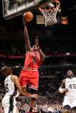 Chicago Bulls v San Antonio Spurs: Luol Deng and Tony Parker