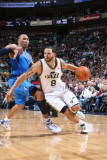 Dallas Mavericks v Utah Jazz: Deron Williams and Shawn Marion