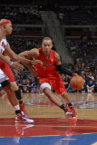 Toronto Raptors v Detroit Pistons: Jerryd Bayless and Charlie Villanueva