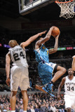 New Orleans Hornets v San Antonio Spurs: Trevor Ariza and Richard Jefferson