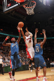 Washington Wizards v Toronto Raptors: Andray Blatche  Leandro Barbosa and Trevor Booker