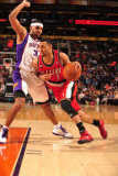 Portland Trail Blazers v Phoenix Suns: Brandon Roy and Jared Dudley