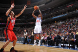 New Jersey Nets v Philadelphia 76ers: Lou WIlliams and Brook Lopez
