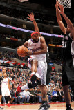 San Antonio Spurs v Los Angeles Clippers: Baron Davis and Tim Duncan