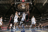 Miami Heat v Dallas Mavericks: Chris Bosh and Ian Mahinmi