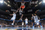 San Antonio Spurs v Denver Nuggets: Richard Jefferson and Aaron Afflalo