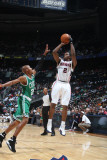 Boston Celtics v Atlanta Hawks: Joe Johnson and Ray Allen