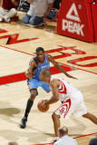 Oklahoma City Thunder v Houston Rockets: Shane Battier and Kevin Durant