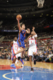 New York Knicks v Detroit Pistons: Danilo Gallinari and Tracy McGrady