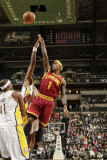 Cleveland Cavaliers v Indiana Pacers: Daniel Gibson and James Posey