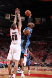 Orlando Magic v Portland Trail Blazers: Nicolas Batum and Vince Carter