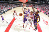 Los Angeles Lakers v Houston Rockets: Chase Budinger and Matt Branes