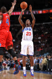 Los Angeles Clippers v Philadelphia 76ers: Louis Williams and Randy Foye