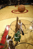 Boston Celtics v Toronto Raptors: Ray Allen and Reggie Evans