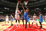 Oklahoma City Thunder v Chicago Bulls: Kyle Korver and Thabo Sefolosha