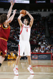 Cleveland Cavaliers v Houston Rockets: Luis Scola and Anderson Varejao