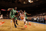 Boston Celtics v New York Knicks: Raymond Felton and Glen Davis