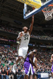 Sacramento Kings v Utah Jazz: CJ Miles and Luther Head
