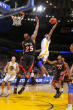 Miami Heat v Golden State Warriors: Dorell Wright and Erick Dampier