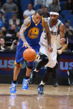 Golden State Warriors v Minnesota Timberwolves: Monta Ellis and Corey Brewer