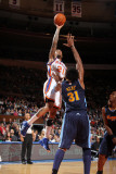 Denver Nuggets v New York Knicks: Wilson Chandler and Nene