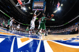 Boston Celtics v Atlanta Hawks: Kevin Garnett  Joe Johnson and Josh Smith