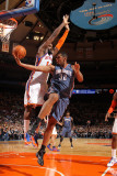 Charlotte Bobcats v New York Knicks: Ronny Turiaf and Boris Diaw