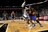 Golden State Warriors v San Antonio Spurs: Monta Ellis and DeJuan Blair