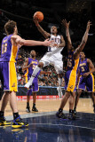 Los Angeles Lakers v New Jersey Nets: Terrence Williams and Ron Artest