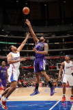 Sacramento Kings v Los Angeles Clippers: DeMarcus Cousins and Jarron Collins