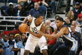 Memphis Grizzlies v Utah Jazz: CJ Miles and Rudy Gay