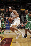 Boston Celtics v Cleveland Cavaliers: Anderson Varejao and Ray Allen