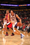 Portland Trail Blazers v Phoenix Suns: Hedo Turkoglu and Nicolas Batum