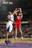 New Jersey Nets v Sacramento Kings: Kris Humphries and Carl Landry