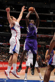 Sacramento Kings v Los Angeles Clippers: Samuel Dalembert and Blake Griffin